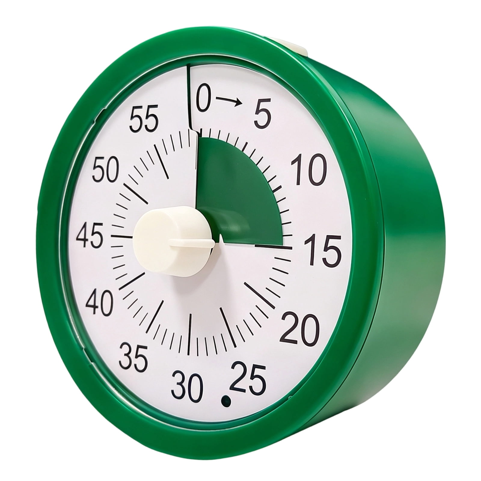 60 Minutes Visual Countdown Timer with LED Alert Easy-to-Read ABS ...