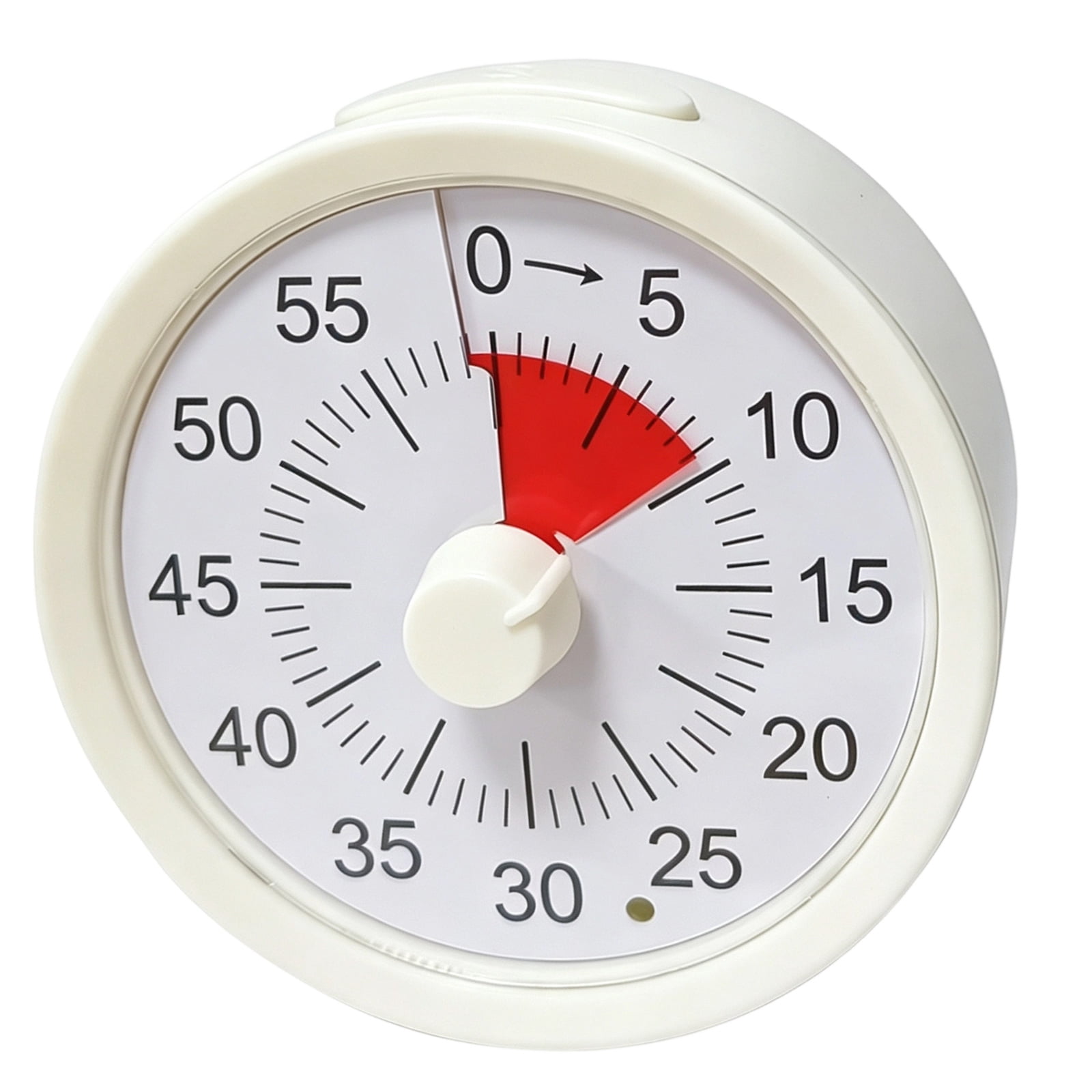 60 Minutes Visual Countdown Timer with LED Alert Easy-to-Read ABS ...