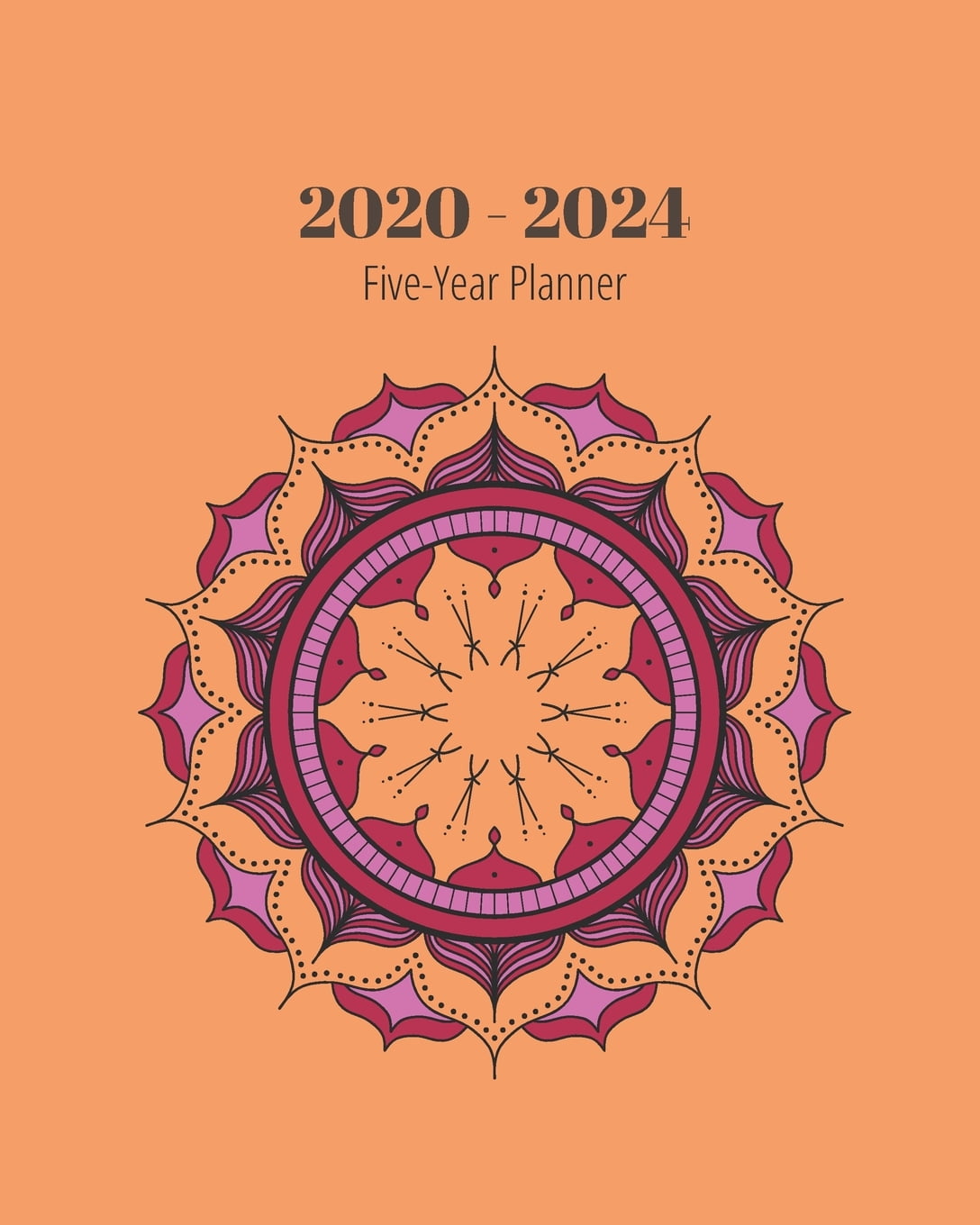 60 Month Planner Five Year Planner 20202024 New You 2020 8"x10" (20