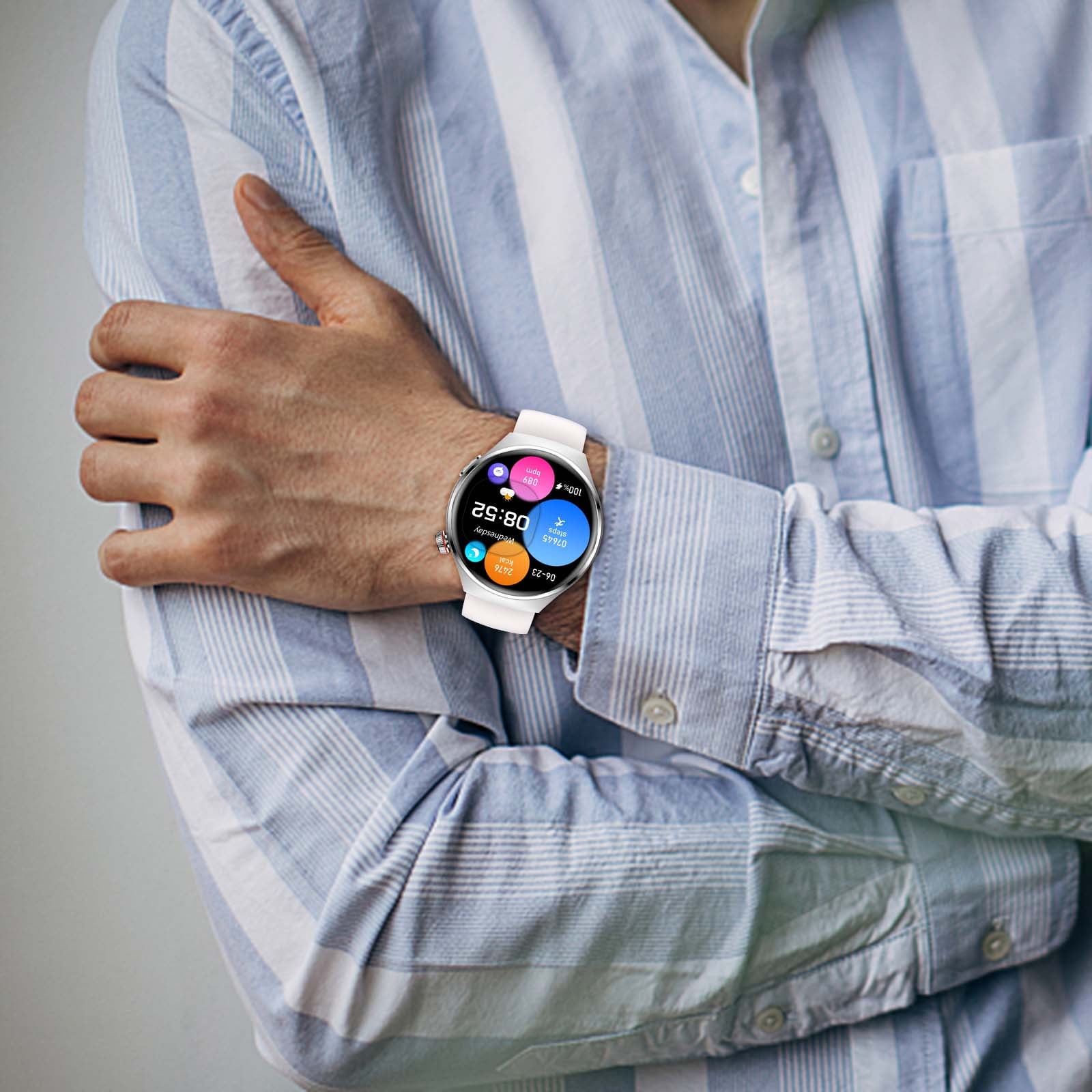 Up to 60% OFF, 1.43 Screen Smartwatch, Wireless Charging, Bluetooth ...