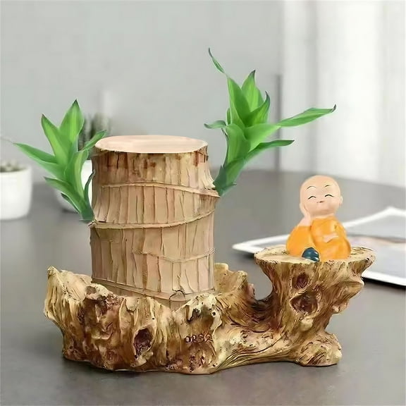 Up to 60% Off, Brazilian Wood Tray Resin Flowerpot Tabletop Decoration Plant Pot Bottom Ornaments Brazilian Wood Resin Root Basin Wooden Pallet, Brazilian Wood Tray for Home Office