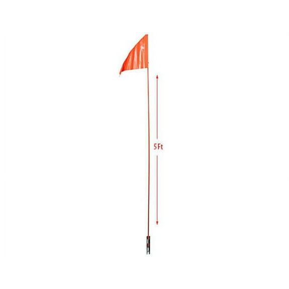 60" Orange Safety Flag SY-151. For bikes.