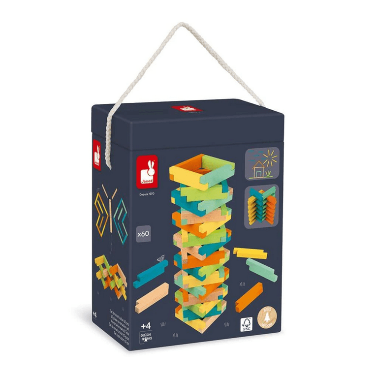 Janod 60pc Construction Set Janod 60pc Construction Set
