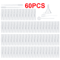 thumbnail image 1 of 60 PCS 2ml Refillable Perfume Spray Bottles, Mini Clear Fragrance Bottles, Travel Sprayer, Empty Essential Oil Containers, Fragrance Sample Atomizer, 1 of 8