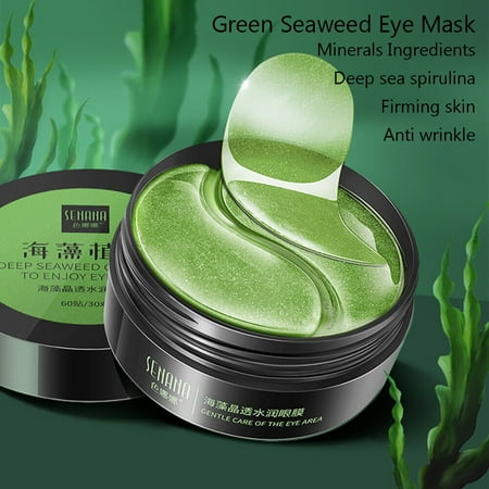 60 PCS Collagen Eye Patches Anti Aging ,Wrinkles Dark Circles Eye Bags Moistrize