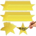 thumbnail image 1 of 60 PCS Glitter Stars Gold Paper Star Cutouts Party Decorations Poster Board Decorating Supplies Confetti Cutouts for Bulletin Board Classroom Wall Stickers, Double-Sided, 6 Inches, 1 of 5