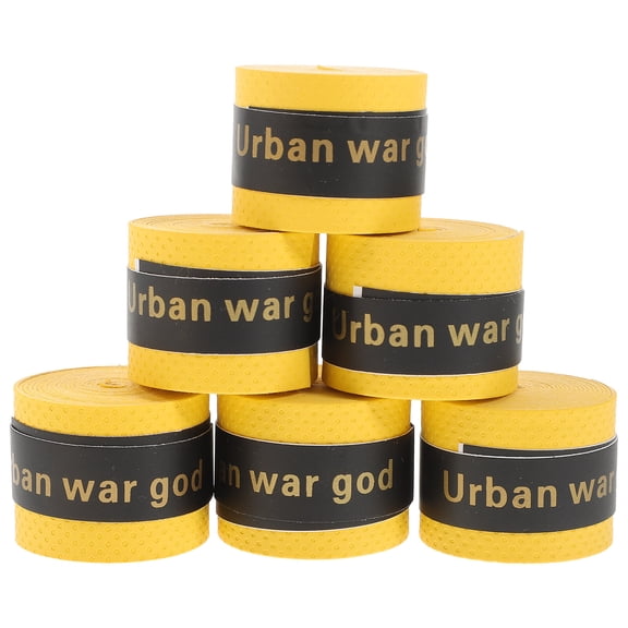 BESTYASH 60Pcs Anti Strap Racket Wrapping Bands Soft Sweat Absorbent Grip Tape for Tennis Badminton Sports