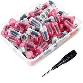 60 PCS Self Sealing Tire Repair Screws, Quick Self-Service Flat Fix, Airtight Leak Repair for Cars Motorcycles Trucks and Tractors