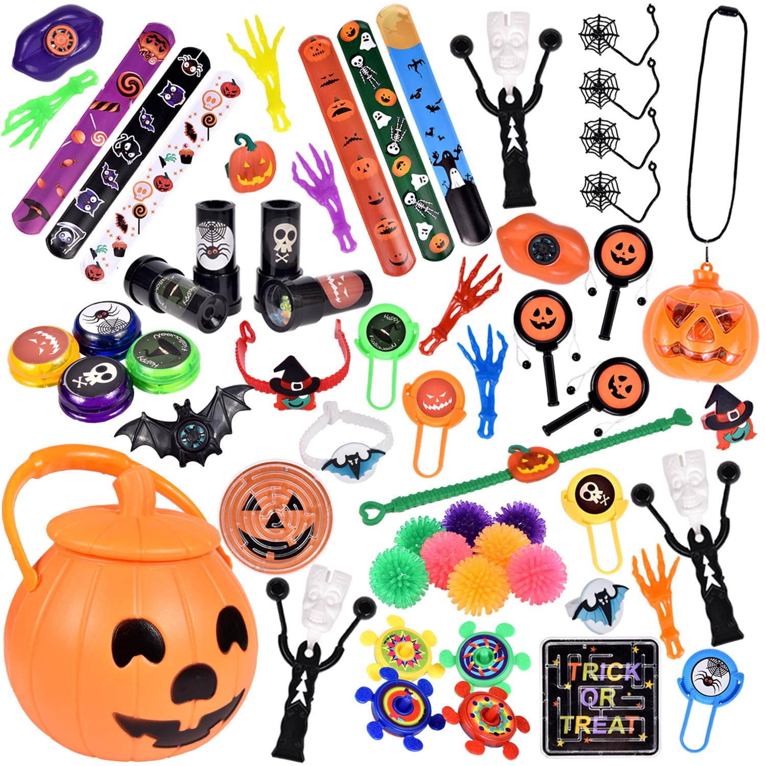  60PCS Halloween Coloring Books for Kids Ages 2,4,8,12 -  Hallowmas Trick or Treat Goodie Bags Fillers Stuffer Gifts Party Favors  Supplies : Toys & Games