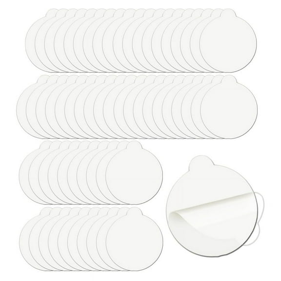 60 Pack 4.3Inch Replacement Glue Boards for , Indoor Glue Boards Refill Sticky Cards Compatible for Fenun