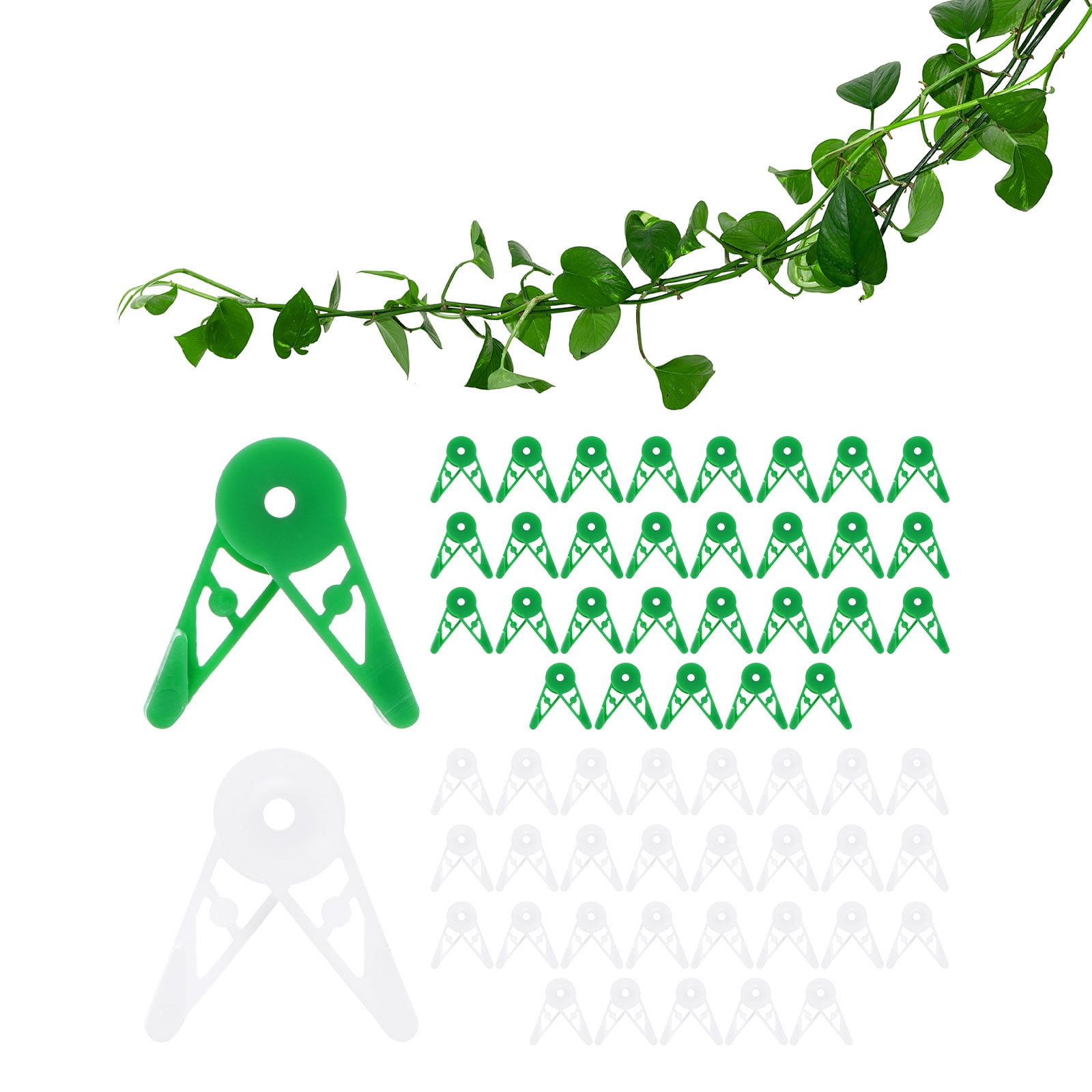 40 Clips Para Entrenar Plantas - Dobladores De Ramas Ajustables 90° Y 360° Para Jardinería Y Cultivos