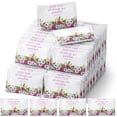 thumbnail image 1 of 60 Pack Christian Tissue Travel Pack Scripture Pocket Tissue Bible Verse Purse Facial Napkin Mini Inspirational Gift for Woman Mother's Day Party Charity Church Funeral Supply(Elegant Style), 1 of 4