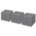 thumbnail image 1 of 60 Pack Deck Tiles, 12 "x12" Square Interlocking Deck Tiles, Plastic Deck Tiles Interlocking Outdoor All Weather, Pool Balcony Backyard Terrace, Gray, 1 of 1