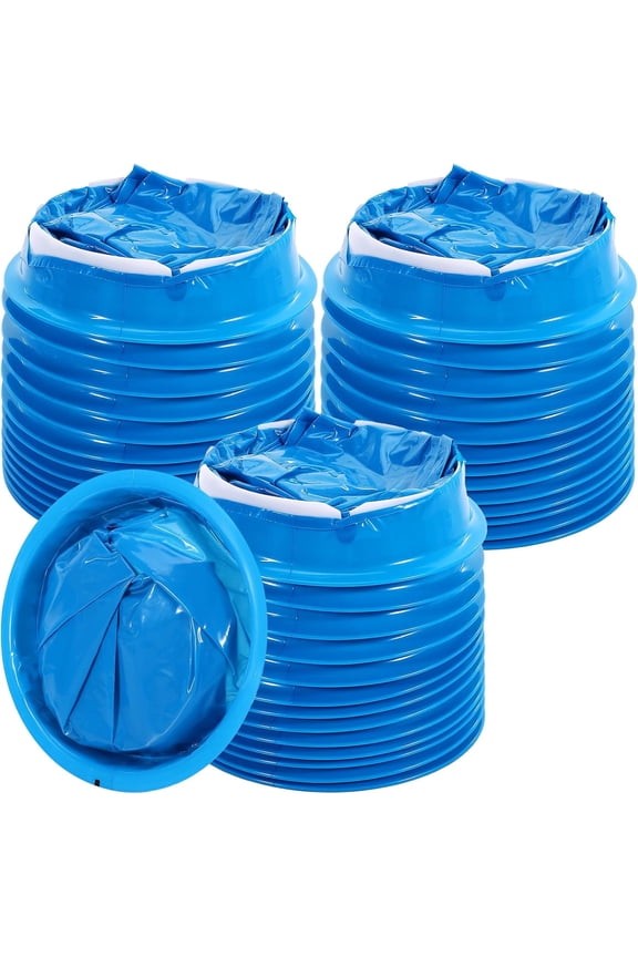 60 Pack Emesis Bags,1000ml Vomit Bags Disposable,Blue Leak Resistant Barf Bag for Car & Aircraft Sickness,Medical Grade Portable Puke,No Spilling Puke Bag for Travel Motion Sickness Chemo