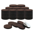 thumbnail image 1 of 60 Pack Felt Furniture Pads Round 3/4" Floor Protector for Chair Legs Feet, 1 of 7