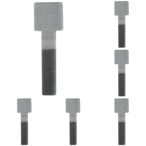 60 Pack Hook and Loop Cable Ties, Adhesive Cable Clips, Cord Organizer for Appliances,Suitable for Office And Home,Use Portable for Easy Identification and Management