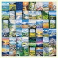 thumbnail image 1 of 60-Pack Oil Painting Landscape Stickers Small Clear Decorative Stickers For Journaling Scrapbooking And Craft Projects Featuring Diverse Scenic Designs To Capture Memorable, 1 of 6
