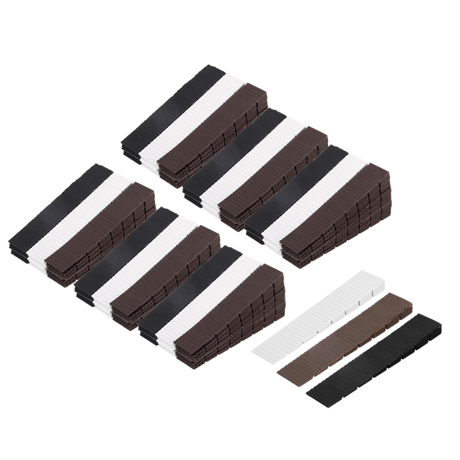 60 Pack Plastic Furniture Shims, Wedges Shims for Leveling Cut-to-fit ...