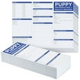 thumbnail image 1 of 60 Pack Puppy Vaccination Record Cards, Canine Health Record Books for Dogs (Tri-Fold Design, 8.5x11 Inch), 1 of 9