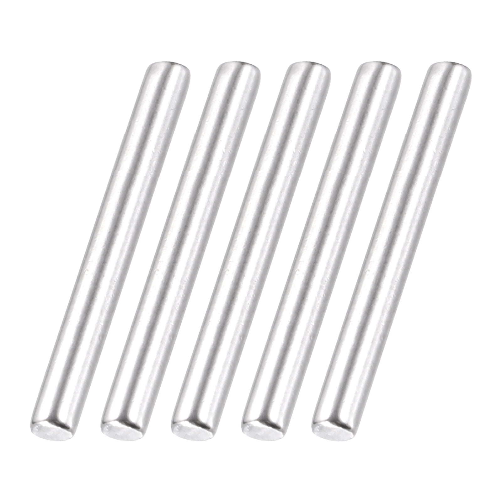 50PCS Silver 1.5x10mm Stainless Steel Dowel Pins Hex Wheel Hub Nut Pins Spare Parts For RC Cars