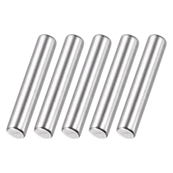 60 Pack RC Wheel Axle Pin, 3x12mm Steel Hex Wheel Hub Nut Pin Replacement for DIY RC Car Truck Boat Helicopter Model Part, Silver