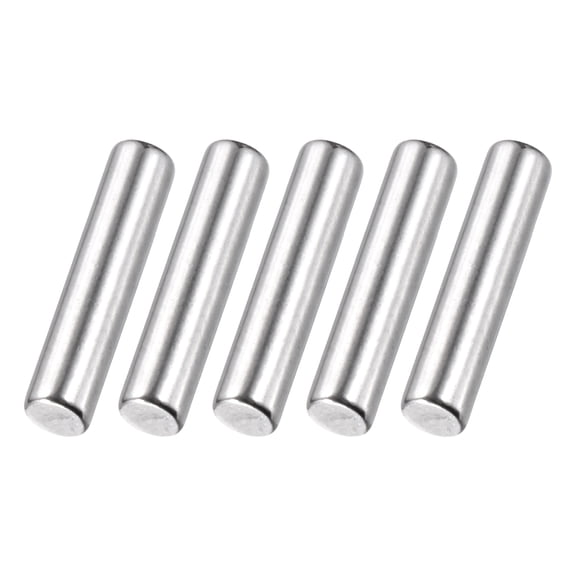60 Pack RC Wheel Axle Pin, 2.5x5mm Steel Hex Wheel Hub Nut Pin Replacement for DIY RC Car Truck Boat Helicopter Model Part, Silver