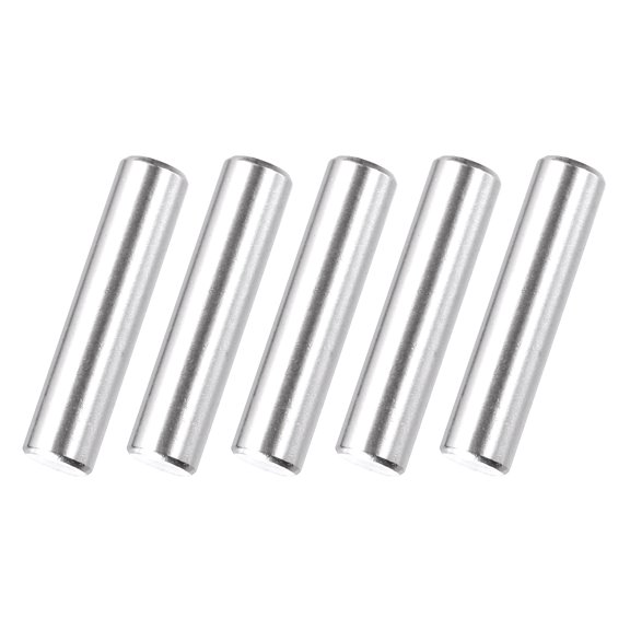 60 Pack RC Wheel Axle Pin, 4x10mm Steel Hex Wheel Hub Nut Pin Replacement for DIY RC Car Truck Boat Helicopter Model Part, Silver