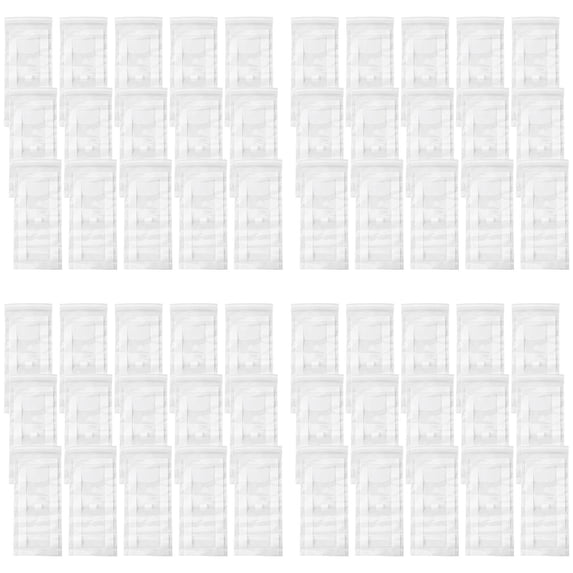 60 Pack Reusable Produce Storage Bags, Long Food Storage Bags With Secure Seal,Clear Refrigerator And Freezer Organizer Bags For Vegetables Ingredients Leftovers Kitchen Meal Prep