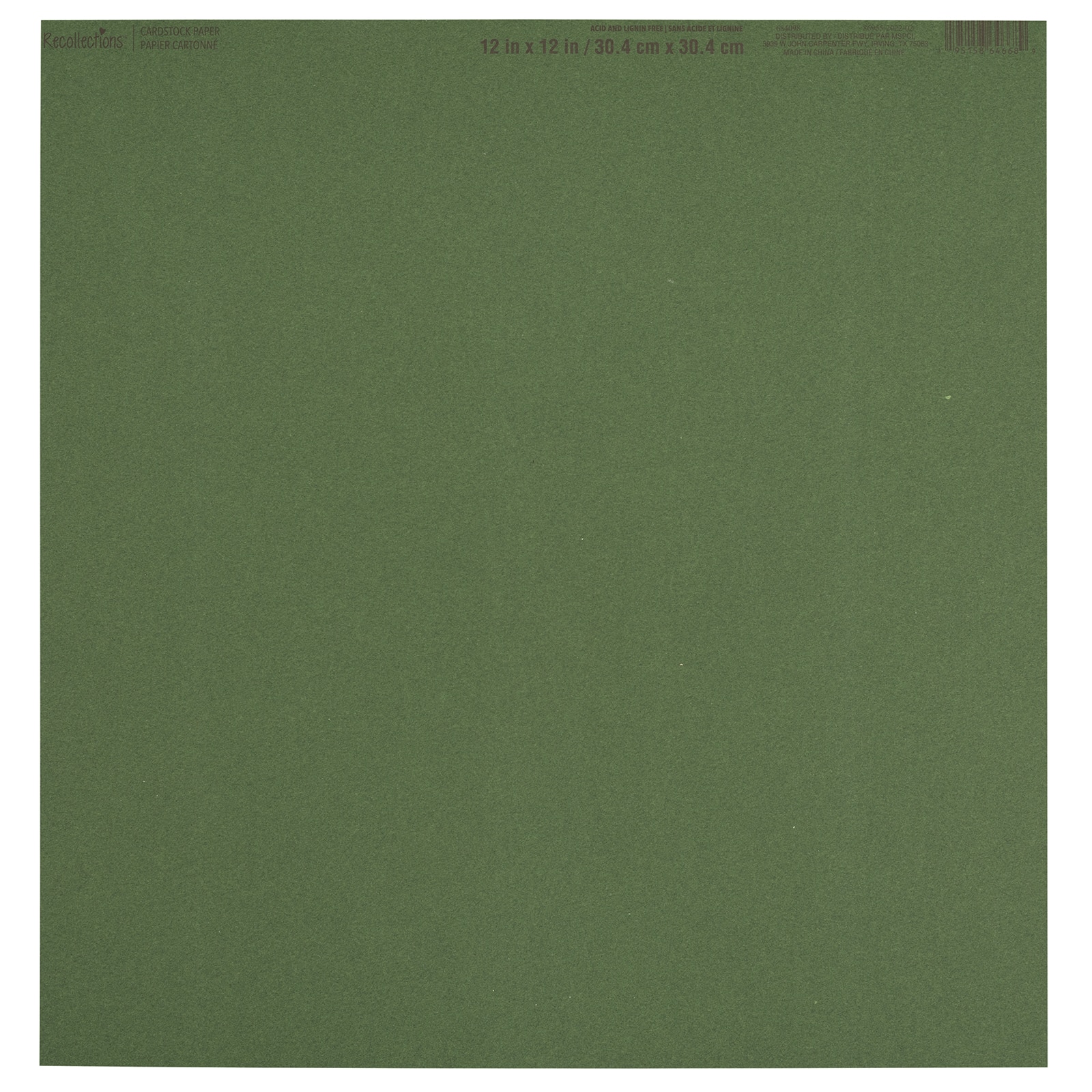 60 Pack Smooth Solid Cardstock Paper by Recollections™, 12" x 12