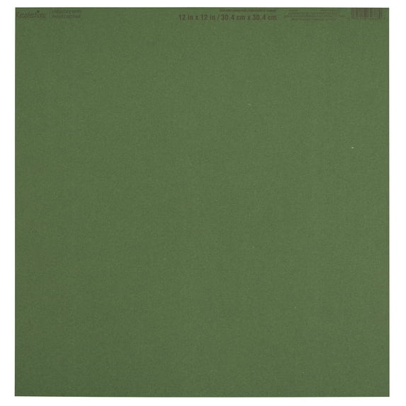 Recollections Smooth Solid Cardstock Paper, 12" x 12", 60 Pack