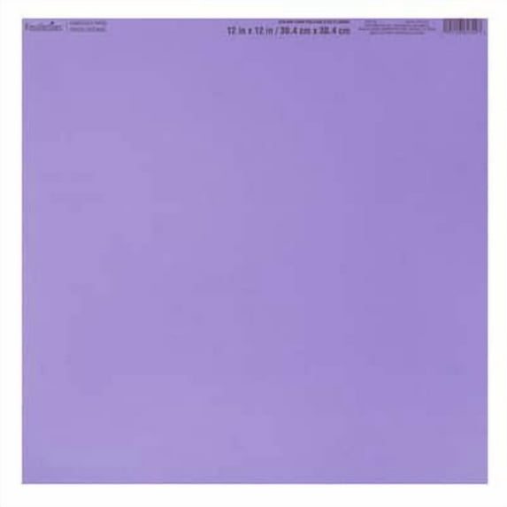 Recollections Smooth Solid Cardstock Paper, 12" x 12", 60 Pack