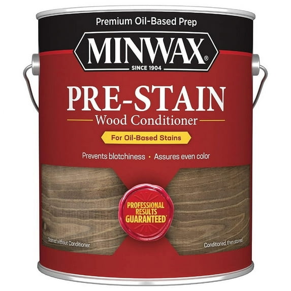 60‐Pack of 1 gal Minwax 11500 Clear Pre‐Stain Oil‐Based Wood Conditioner