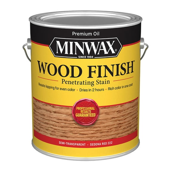 60-Pack of 1 gal Minwax 71043 Sedona Red Wood Finish Oil-Based Wood Stain
