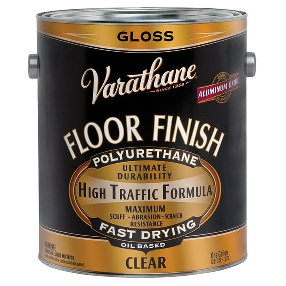 60-Pack of 1 gal Rust-Oleum 130031 Clear Varathane Oil-Based Interior High Traffic Floor Finish, Gloss