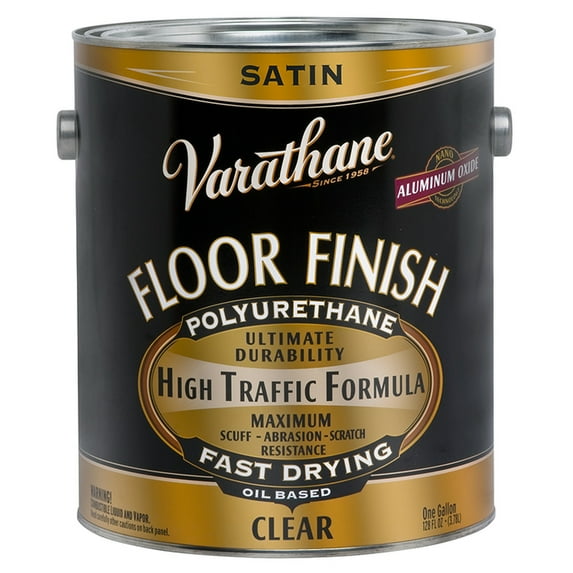 60-Pack of 1 gal Rust-Oleum 130231 Clear Varathane Oil-Based Interior High Traffic Floor Finish, Satin