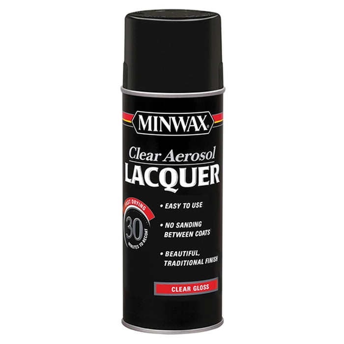 60 Pack of 12 oz Minwax 15200 Clear Lacquer Lacquer Clear Aerosol Gloss