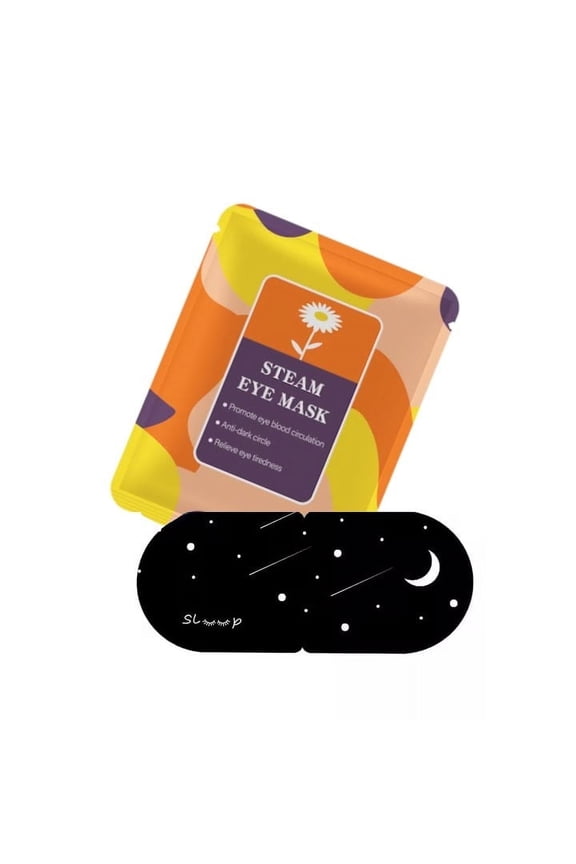 60 Packs Steam Eye Masks For Dry Eyes SPA Warm Sleep Disposable Heated Eye Mask Chamomile