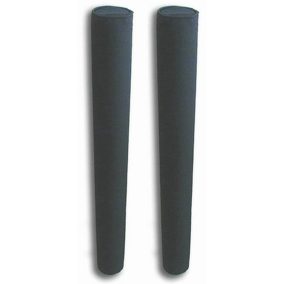 60" Pair of Black Boat Trailer Guide Pole Pads