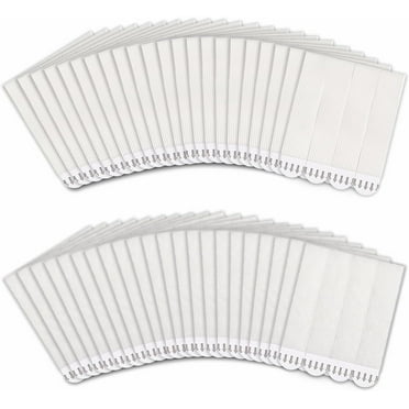 60-Pairs (120 Strips), Large, JELLYSUB Removable Picture Hanging Strips, Heavy Duty, Damage Free