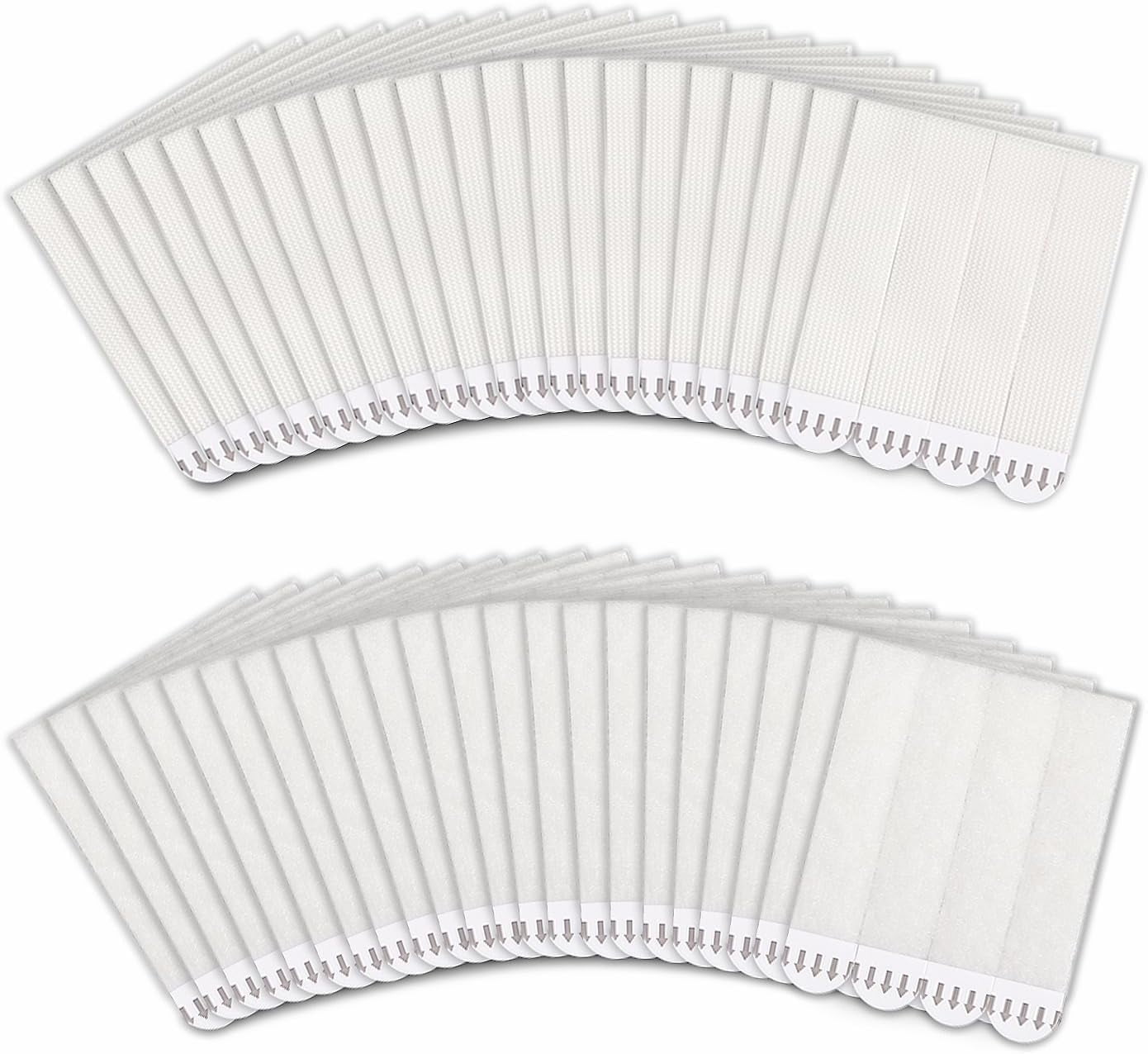 60-Pairs (120 Strips), Large, JELLYSUB Removable Picture Hanging Strips, Heavy Duty, Damage Free