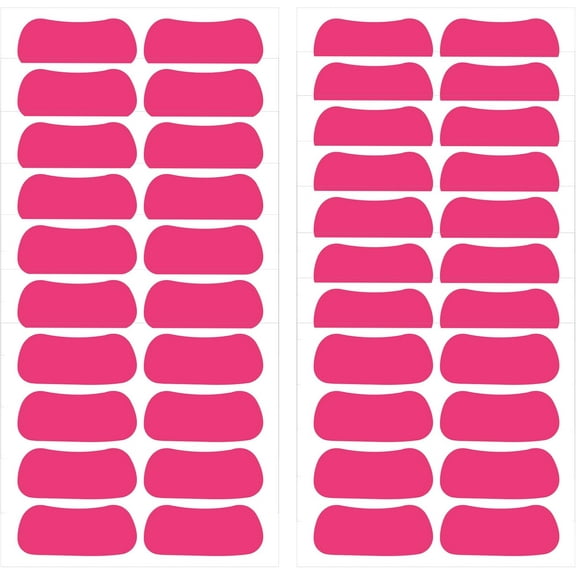 60 Pairs Customizable Eye Black Stickers - Sports Face Strips for Baseball, Football, Softball Games, Parties & Spirit Days​​