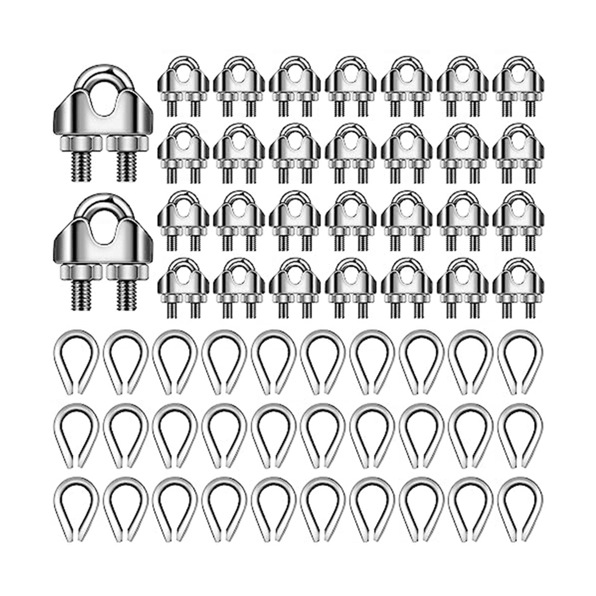 60-pcs-1-8inch-wire-rope-kit-m3-metal-wire-rope-cable-clamp-and-m3