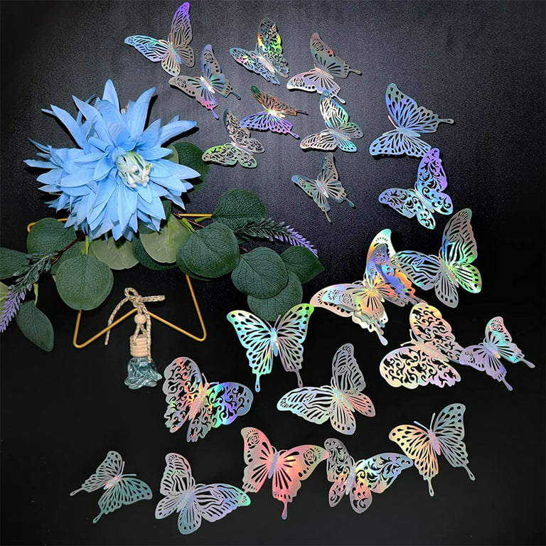 Butterfly Stickers - Holographic Butterfly Decals