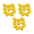 thumbnail image 1 of 60 Pcs Artificial Lemons Fake Lemons Faux Lemons Fruits in Yellow 3 Inch Long x 2 Inch Wide, 1 of 6