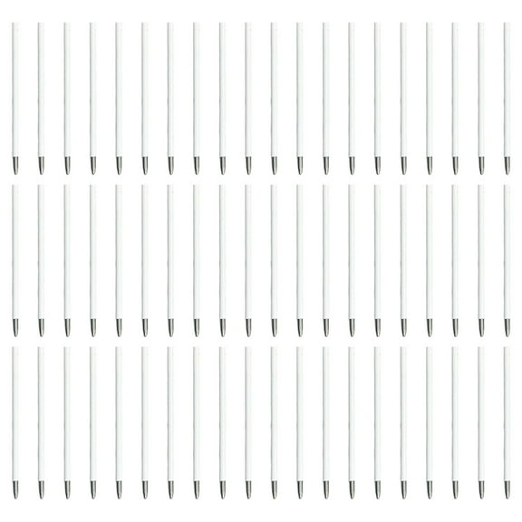 60 Pcs Ballpoint Pen Refills Beadable Pen Refills Black Ink Bead Pen Refills