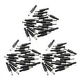 thumbnail image 1 of 60 Pcs Black 2.5mm x 5.5mm DC Power Male Plug Jack Adapter, 1 of 5