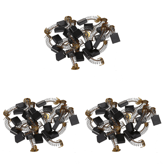 60 Pcs. Carbon Brushes for CB-153 CB153 Saw 6.3mm x 13.3mm x 17mm