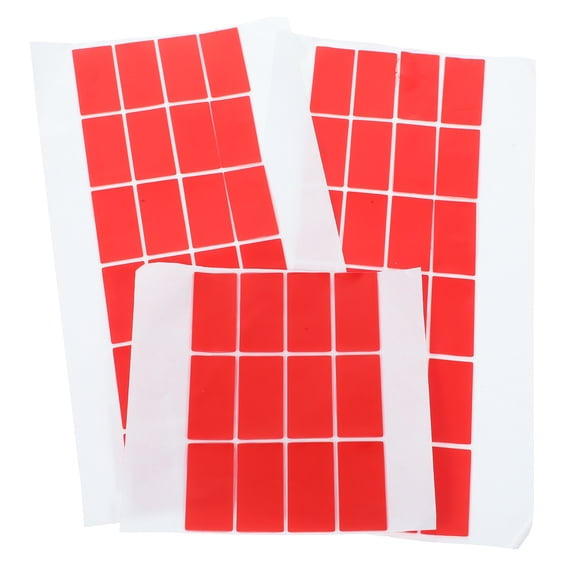HONITANO 60Pcs Transparent Double Sided Tape Sheets for Home Strong Adhesive No Trace Removal