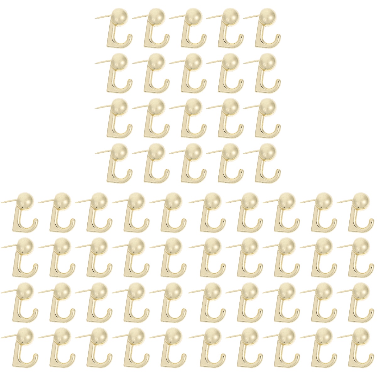 60 Pcs Clothes Hanging Rack Picture Thumb Tacks Thumb Tacks Push Pin