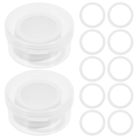 60 Pcs Dimo Kazoo Membrane Replacement Kazoo Flute Parts Flute Supplies Kazoo Flute Diaphragm